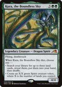 Kura, the Boundless Sky - Kamigawa: Neon Dynasty - Magic: The Gathering card