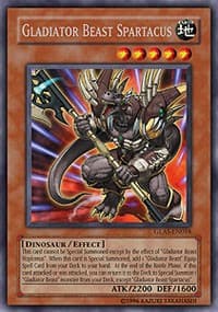 Gladiator Beast Spartacus - Gladiator's Assault - YuGiOh card