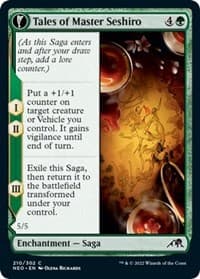 Tales of Master Seshiro - Kamigawa: Neon Dynasty - Magic: The Gathering card