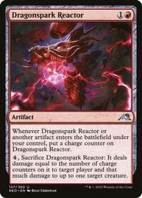 Dragonspark Reactor - Kamigawa: Neon Dynasty - Magic: The Gathering card