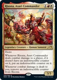 Risona, Asari Commander - Kamigawa: Neon Dynasty - Magic: The Gathering card