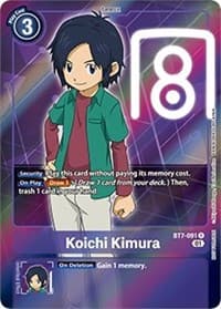 Koichi Kimura (Box Topper) - Next Adventure - Digimon Card Game card