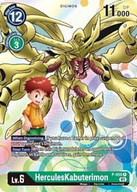 HerculesKabuterimon - P-055 - Digimon Promotion Cards - Digimon Card Game card