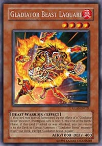 Gladiator Beast Laquari - Gladiator's Assault - YuGiOh card