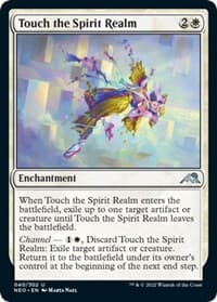 Touch the Spirit Realm - Kamigawa: Neon Dynasty - Magic: The Gathering card