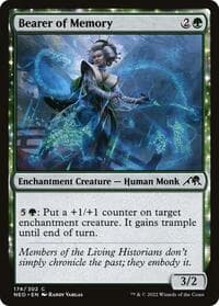 Bearer of Memory - Kamigawa: Neon Dynasty - Magic: The Gathering card