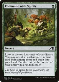 Commune with Spirits - Kamigawa: Neon Dynasty - Magic: The Gathering card