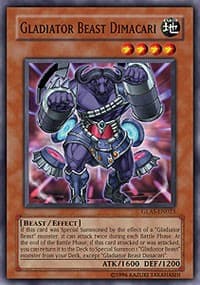 Gladiator Beast Dimacari - Gladiator's Assault - YuGiOh card