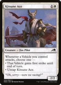 Kitsune Ace - Kamigawa: Neon Dynasty - Magic: The Gathering card