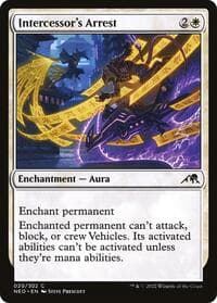 Intercessor's Arrest - Kamigawa: Neon Dynasty - Magic: The Gathering card