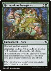 Harmonious Emergence - Kamigawa: Neon Dynasty - Magic: The Gathering card