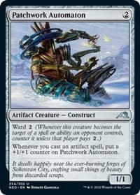 Patchwork Automaton - Kamigawa: Neon Dynasty - Magic: The Gathering card