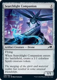 Searchlight Companion - Kamigawa: Neon Dynasty - Magic: The Gathering card