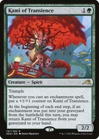 Kami of Transience - Kamigawa: Neon Dynasty - Magic: The Gathering card