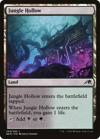 Jungle Hollow - Kamigawa: Neon Dynasty - Magic: The Gathering card