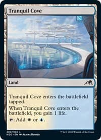 Tranquil Cove - Kamigawa: Neon Dynasty - Magic: The Gathering card