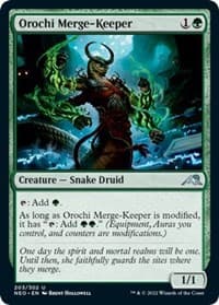 Orochi Merge-Keeper - Kamigawa: Neon Dynasty - Magic: The Gathering card