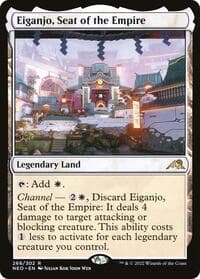 Eiganjo, Seat of the Empire - Kamigawa: Neon Dynasty - Magic: The Gathering card
