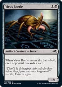 Virus Beetle - Kamigawa: Neon Dynasty - Magic: The Gathering card