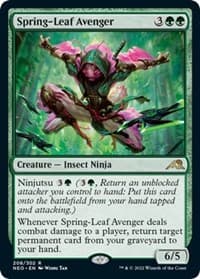 Spring-Leaf Avenger - Kamigawa: Neon Dynasty - Magic: The Gathering card