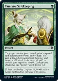 Tamiyo's Safekeeping - Kamigawa: Neon Dynasty - Magic: The Gathering card
