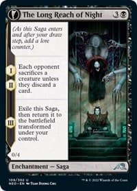 The Long Reach of Night - Kamigawa: Neon Dynasty - Magic: The Gathering card