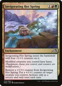 Invigorating Hot Spring - Kamigawa: Neon Dynasty - Magic: The Gathering card