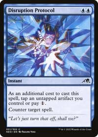 Disruption Protocol - Kamigawa: Neon Dynasty - Magic: The Gathering card