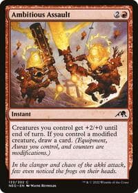 Ambitious Assault - Kamigawa: Neon Dynasty - Magic: The Gathering card