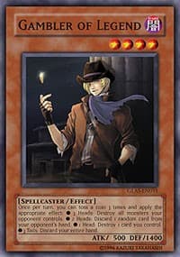 Gambler of Legend - Gladiator's Assault - YuGiOh card