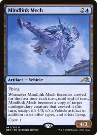 Mindlink Mech - Kamigawa: Neon Dynasty - Magic: The Gathering card