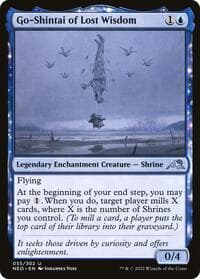Go-Shintai of Lost Wisdom - Kamigawa: Neon Dynasty - Magic: The Gathering card