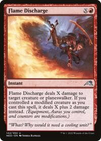 Flame Discharge - Kamigawa: Neon Dynasty - Magic: The Gathering card