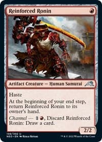 Reinforced Ronin - Kamigawa: Neon Dynasty - Magic: The Gathering card