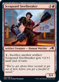 Scrapyard Steelbreaker - Kamigawa: Neon Dynasty - Magic: The Gathering card