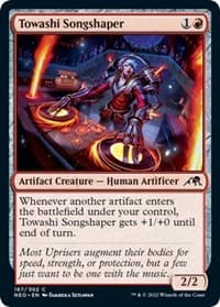 Towashi Songshaper - Kamigawa: Neon Dynasty - Magic: The Gathering card