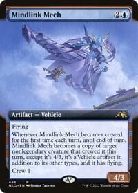 Mindlink Mech (Extended Art) - Kamigawa: Neon Dynasty - Magic: The Gathering card