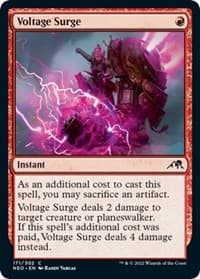 Voltage Surge - Kamigawa: Neon Dynasty - Magic: The Gathering card