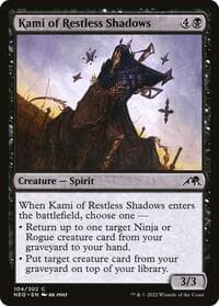 Kami of Restless Shadows - Kamigawa: Neon Dynasty - Magic: The Gathering card