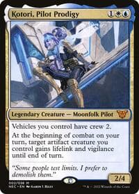 Kotori, Pilot Prodigy - Commander: Kamigawa: Neon Dynasty - Magic: The Gathering card