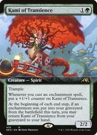 Kami of Transience (Extended Art) - Kamigawa: Neon Dynasty - Magic: The Gathering card