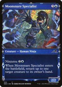 Moonsnare Specialist (Showcase) - Kamigawa: Neon Dynasty - Magic: The Gathering card