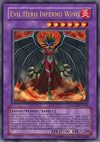 Evil Hero Inferno Wing - Gladiator's Assault - YuGiOh card