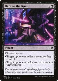 Debt to the Kami - Kamigawa: Neon Dynasty - Magic: The Gathering card
