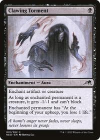 Clawing Torment - Kamigawa: Neon Dynasty - Magic: The Gathering card