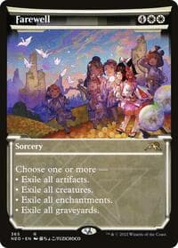 Farewell (Showcase) - Kamigawa: Neon Dynasty - Magic: The Gathering card