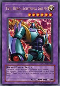 Evil Hero Lightning Golem - Gladiator's Assault - YuGiOh card