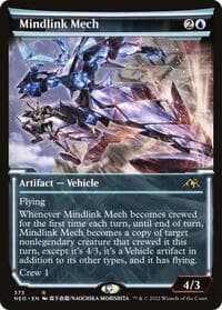 Mindlink Mech (Showcase) - Kamigawa: Neon Dynasty - Magic: The Gathering card