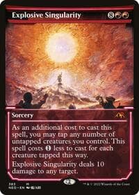 Explosive Singularity (Showcase) - Kamigawa: Neon Dynasty - Magic: The Gathering card