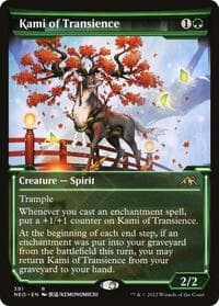 Kami of Transience (Showcase) - Kamigawa: Neon Dynasty - Magic: The Gathering card